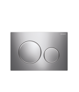 GEBERIT PLACCA SIGMA 20 CROMO/SATINATA