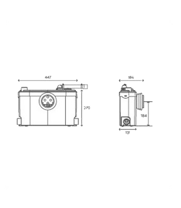 SANISLIM WC-LAVABO-BIDET-DOCCIA